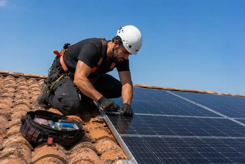 Maintenance et monitoring de panneaux solaires à Couture-d'Argenson