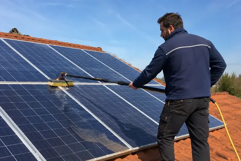 Nettoyage et entretien de panneaux solaires à Couture-d'Argenson